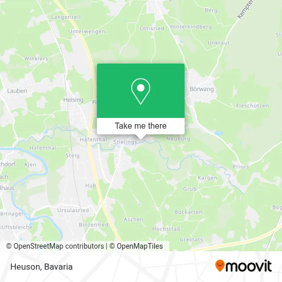 Heuson map