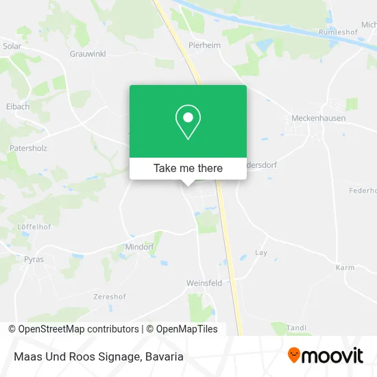 Maas Und Roos Signage map