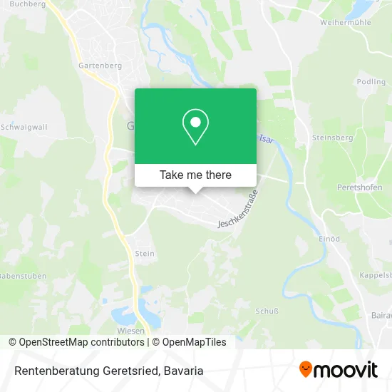 Rentenberatung Geretsried map