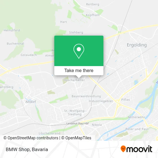 Bmw Shop map