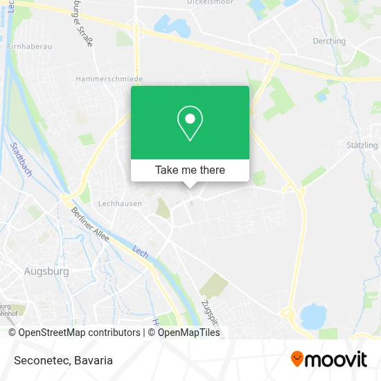 Seconetec map