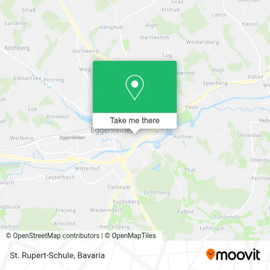 St. Rupert-Schule map