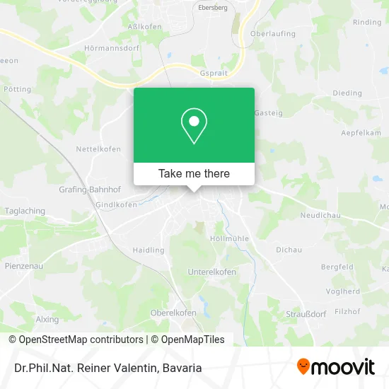 Dr.Phil.Nat. Reiner Valentin map