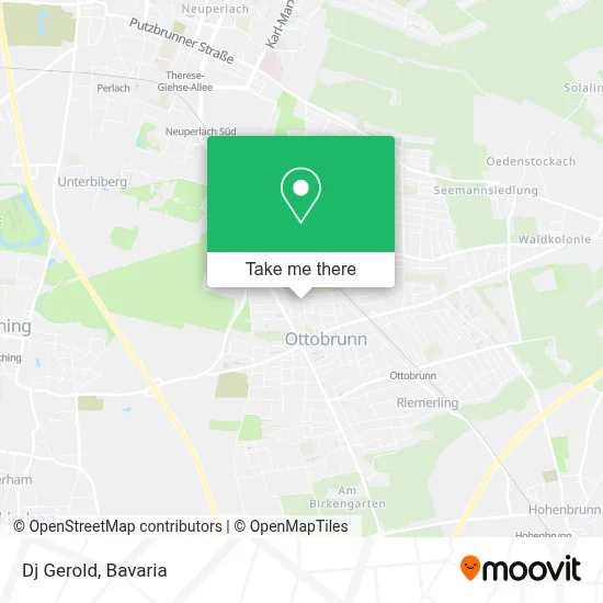 Dj Gerold map