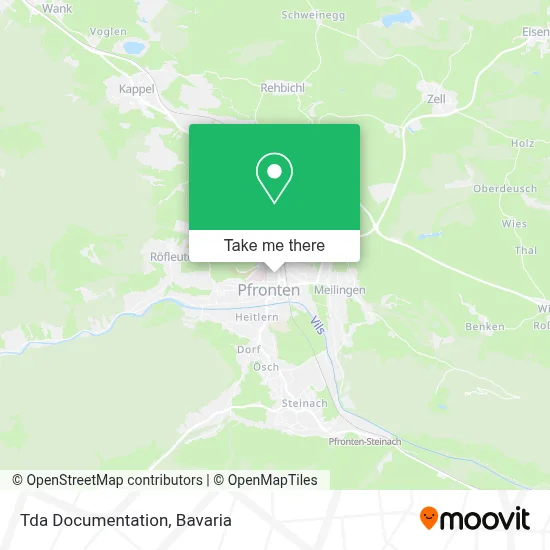 Tda Documentation map