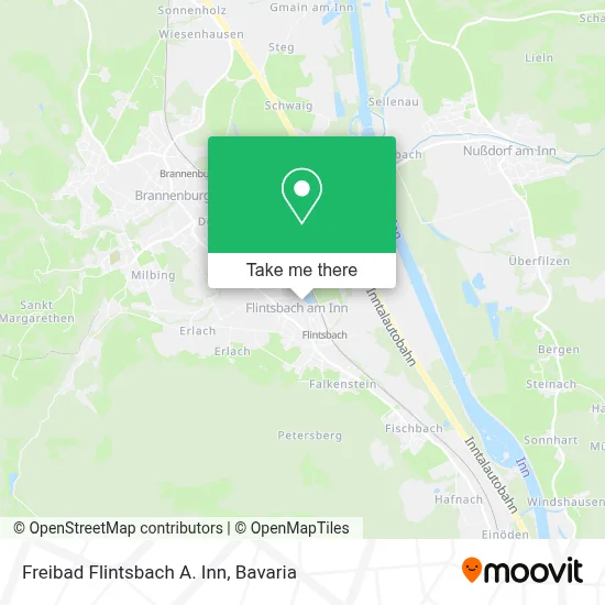 Freibad Flintsbach A. Inn map