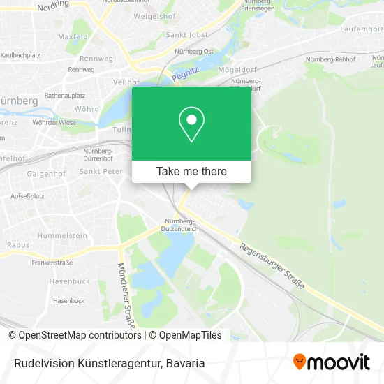 Rudelvision Künstleragentur map