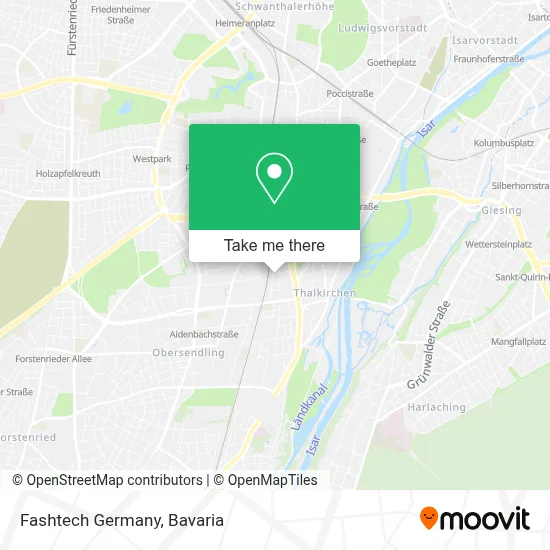 Fashtech Germany map