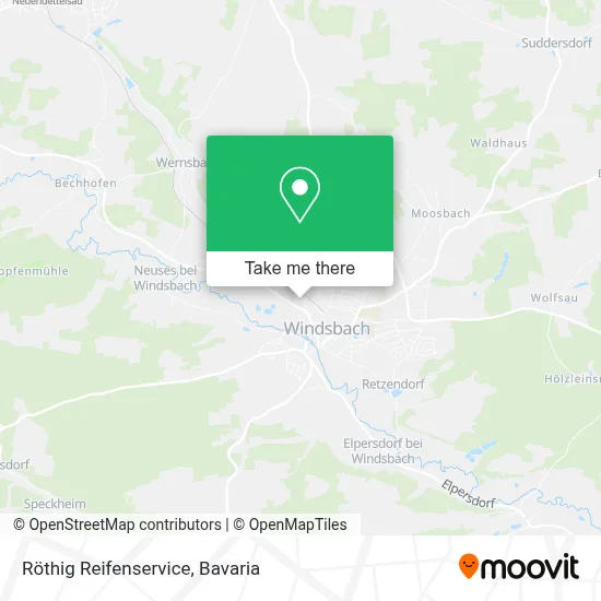 Röthig Reifenservice map