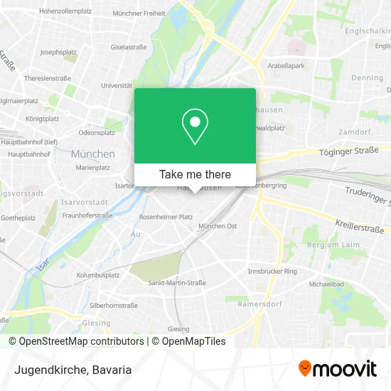 Jugendkirche map