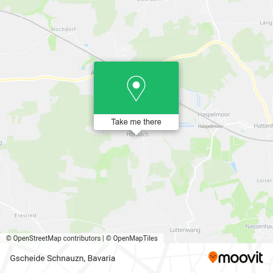 Gscheide Schnauzn map