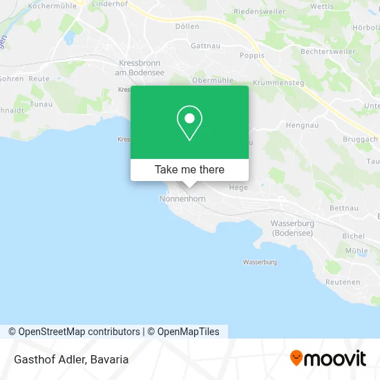 Gasthof Adler map