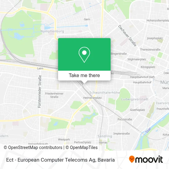 Ect - European Computer Telecoms Ag map