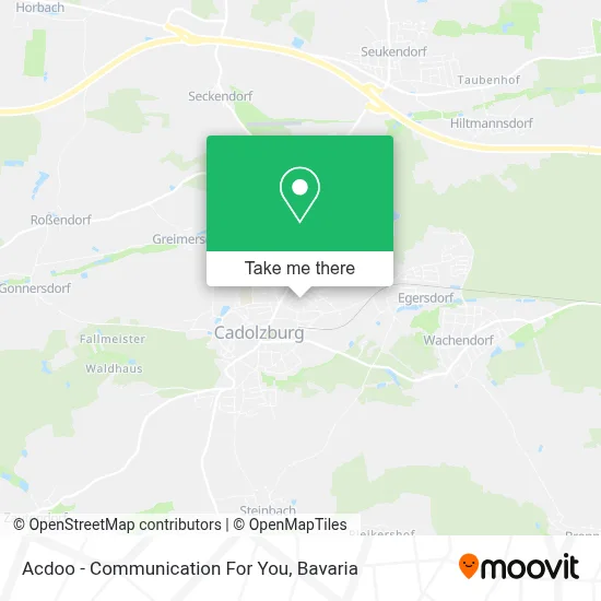 Acdoo - Communication For You map