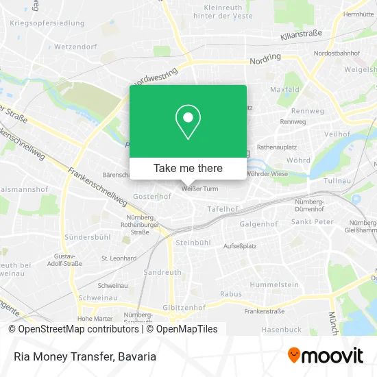 Ria Money Transfer map