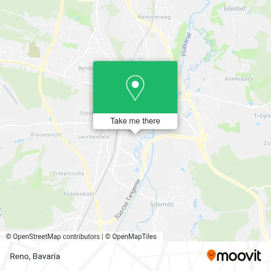 Reno map