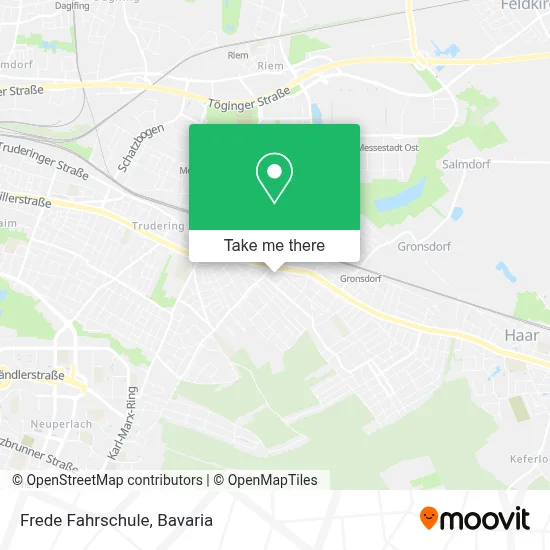 Frede Fahrschule map