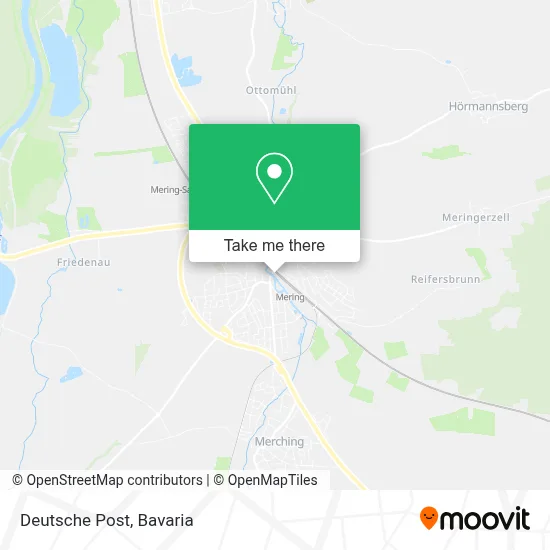 Deutsche Post map