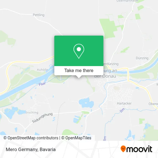 Mero Germany map