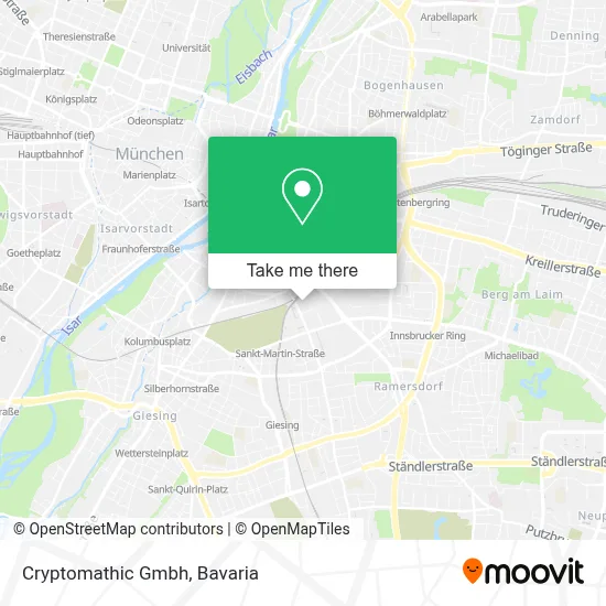 Cryptomathic Gmbh map