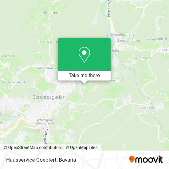 Hausservice Goepfert map
