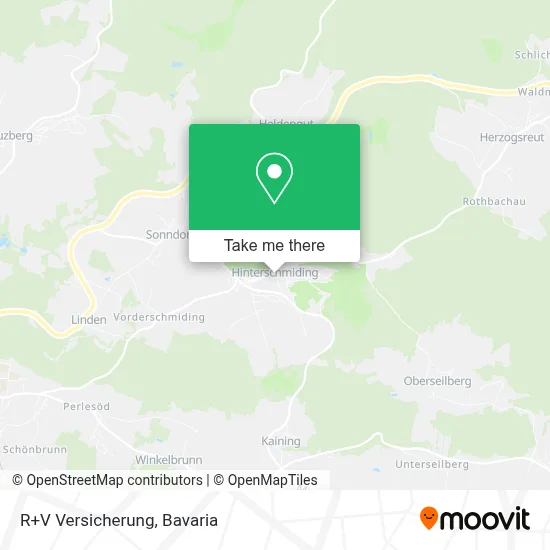 R+V Versicherung map