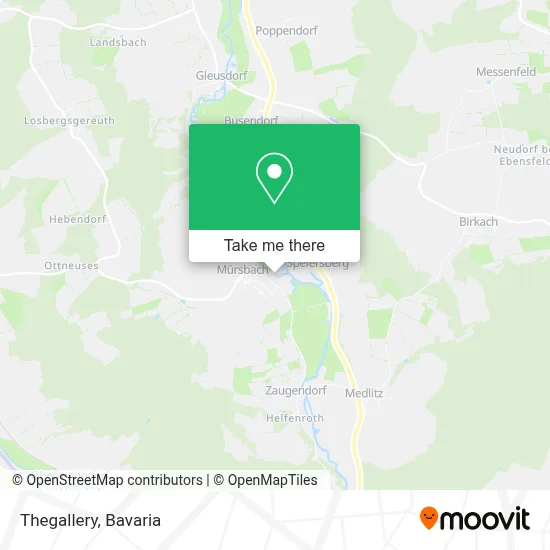Thegallery map