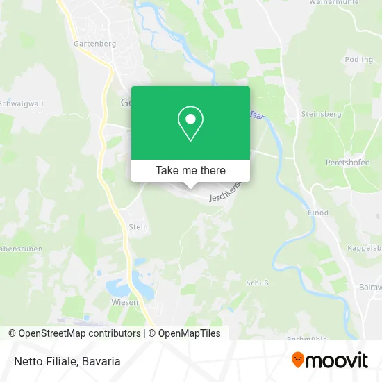 Netto Filiale map