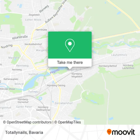 Totallynails map