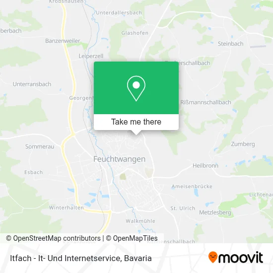 Itfach - It- Und Internetservice map