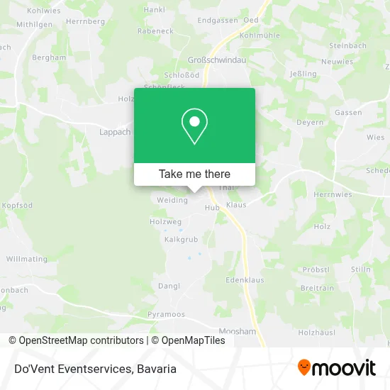Do'Vent Eventservices map