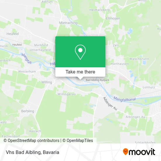 Vhs Bad Aibling map