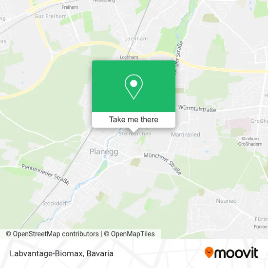 Labvantage-Biomax map