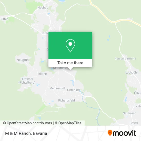 M & M Ranch map