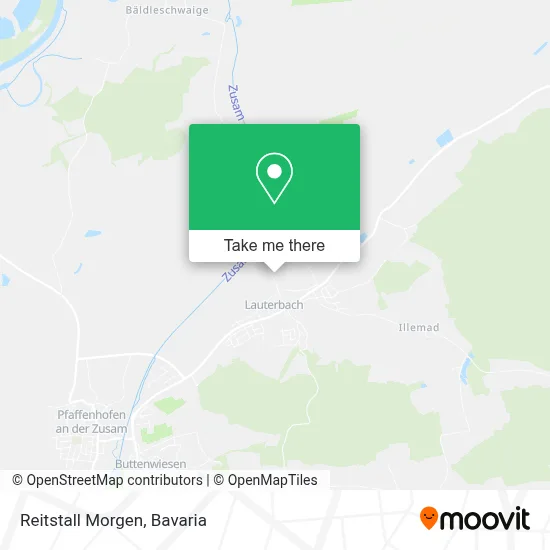 Reitstall Morgen map