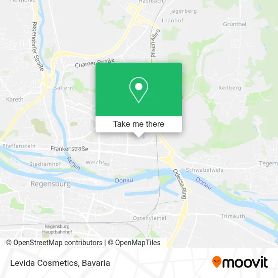 Levida Cosmetics map