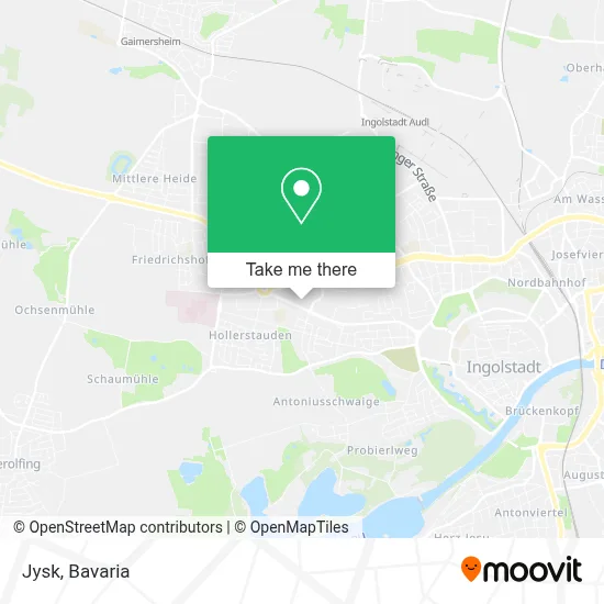 Jysk map