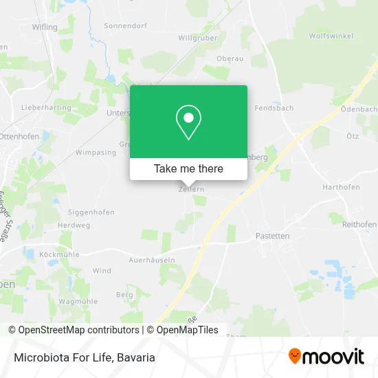 Microbiota For Life map