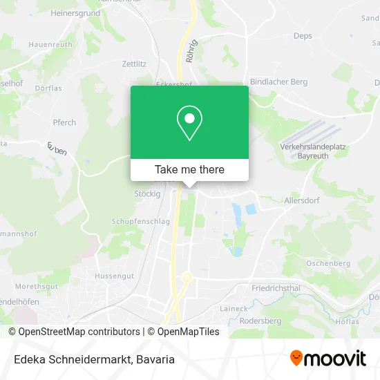 Edeka Schneidermarkt map