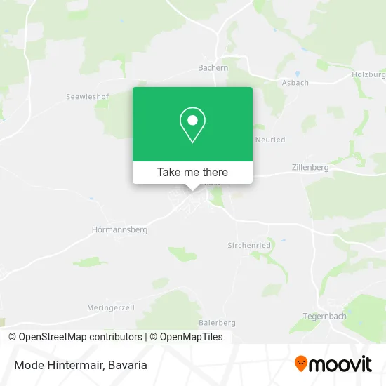 Mode Hintermair map