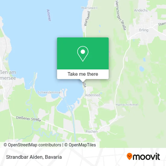 Strandbar Aiden map