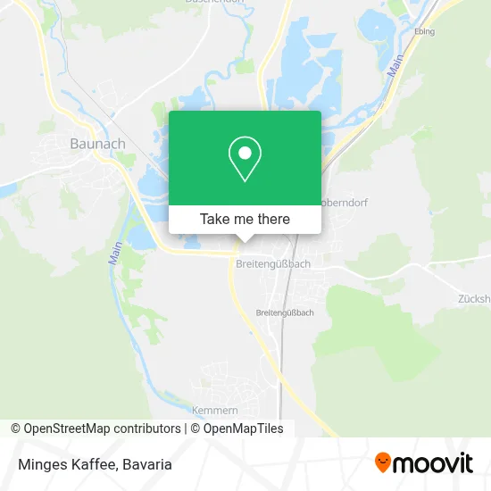 Minges Kaffee map