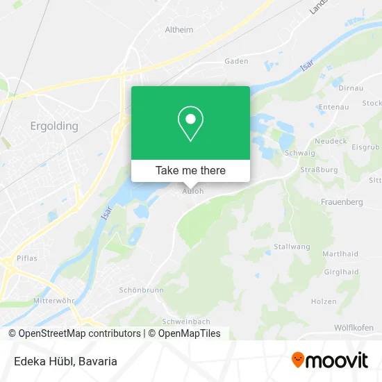 Edeka Hübl map