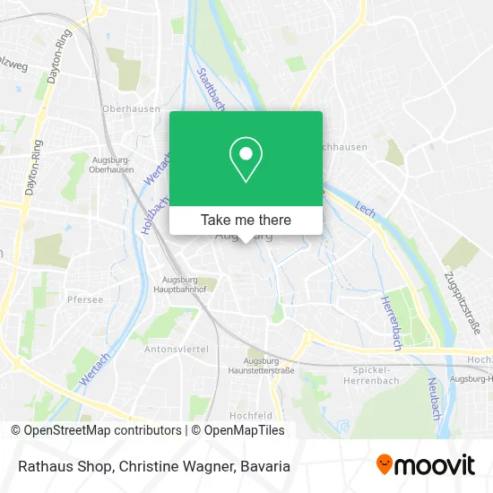 Rathaus Shop, Christine Wagner map