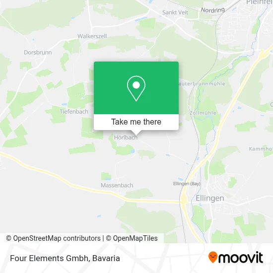 Four Elements Gmbh map