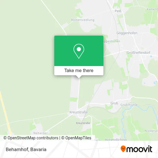 Behamhof map