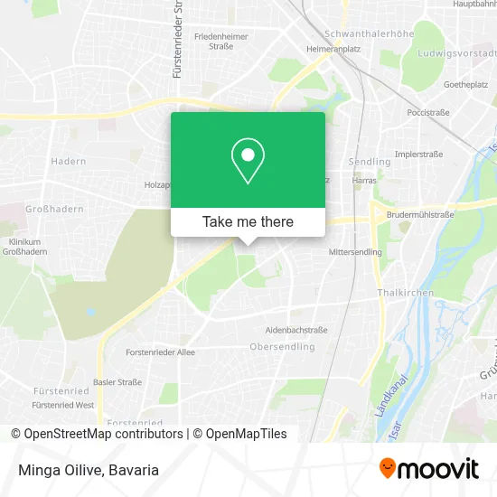 Minga Oilive map