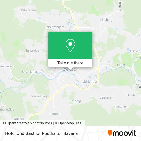 Hotel Und Gasthof Posthalter map