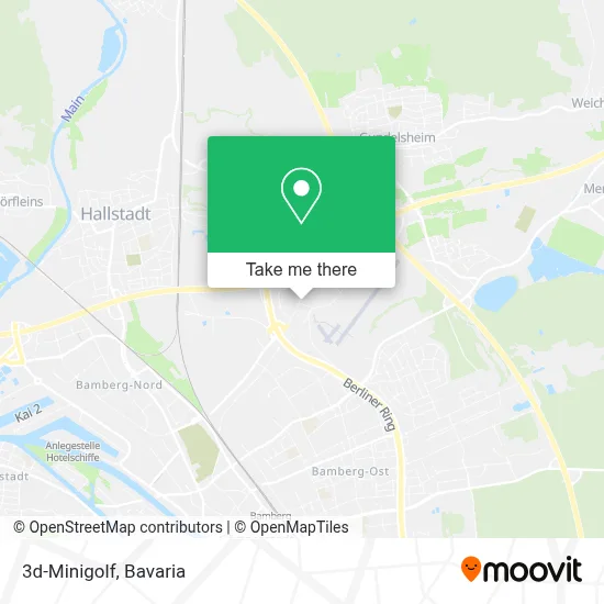 3d-Minigolf map