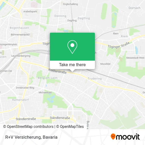 R+V Versicherung map